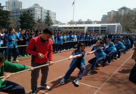 山东省青岛卫生学校运动会