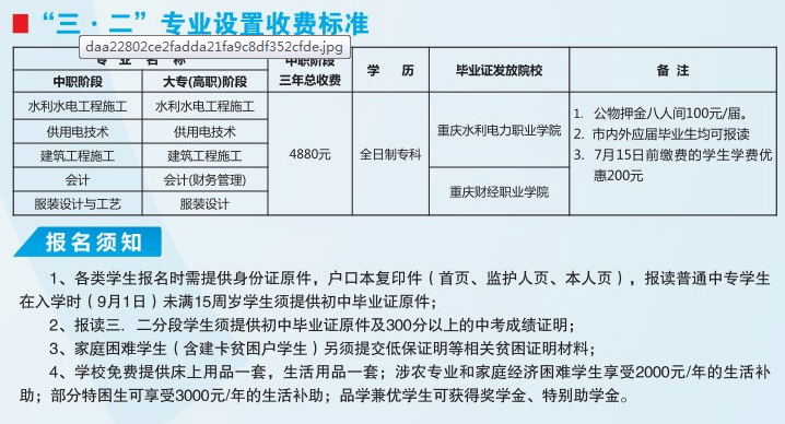 重庆市经贸中等专业学校招生简章 重庆市经贸中等专业学校招生简章