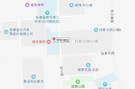 庐州卫生科技学校在哪里、学校地址