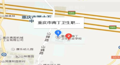 2020年重庆南丁卫生学校地址