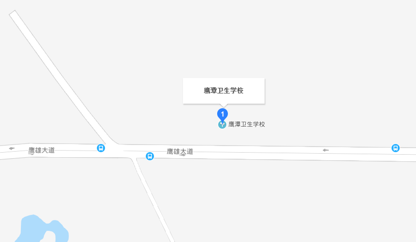 鹰潭卫生学校地图